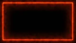 Border Green Screen Effects, Neon Border Black Screen, Neon Frame, Neon Light Border Background