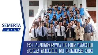 (INFO) Penglepasan 28 Mahasiswa UNDIP sebagai Kontingen Jawa Tengah di POMNAS XIX