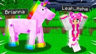 How to Prank LEAH ASHE as a MOB in Minecraft!