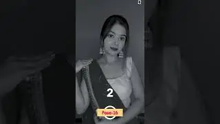 25+ Selfie Poses In Saree💕| Selfie Poses For Girls | Santoshi Megharaj 