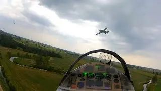 FPV-Combat - Messerschmitt ME163 Komet vs. FockeWulf FW190 in the Skies over Italy