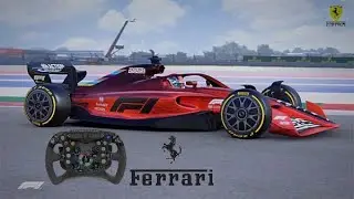 Tutorial mengendarai mobil F1 Ferrari 2021