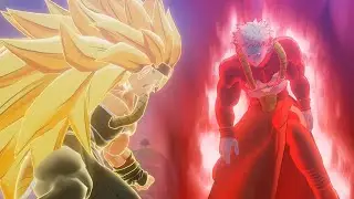 Dragon Ball Z: Kakarot - Super Saiyan 3 Time Breaker Bardock Vs Mira & Golden Frieza Boss Fight