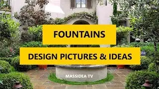 50+ Best Outdoor Fountains Design Pictures & Ideas 2018