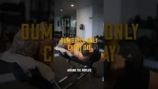 DUMBBELL ONLY CHEST WORKOUT‼️‼️