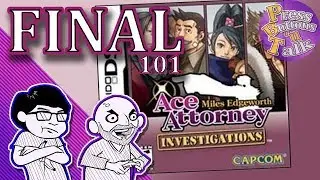 Ace Attorney Investigations: Miles Edgeworth, Final Ep: It's Over! - Press Buttons 'n Talk