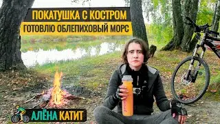 ПОКАТУШКА С КОСТРОМ | ГОТОВЛЮ ОБЛЕПИХОВЫЙ МОРС | АЛЁНА КАТИТ