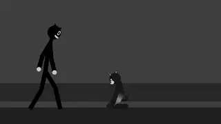 Cartoon Cat vs Samantha (Backrooms Entity 26)