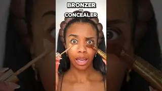 BRONZER vs CONCEALER! 😱🤎