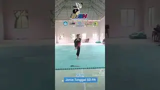 Jurus Tunggal Putra | Vainel Sahiber kls 5 SD TLK - Morowali Utara