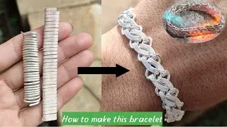 How I Made This Bracelet / Silver Cuff Bracelet Making