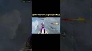 HOW TO FLY SKYWING IN LOBBY | SKYWING PROBLEM SOLVED | FREE FIRE SKYWING LOBBY SETTING #shorts