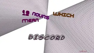discord - 14 nouns similar to discord (sentence examples)
