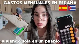Mi Gasto Mensual 💶 Viviendo Sola en España (Galicia)…