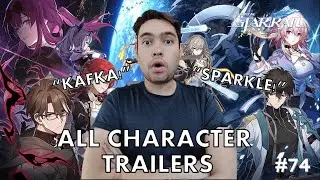 Pianist Reacts to ALL CHARACTER TRAILERS from HONKAI: STAR RAIL OST (Sparkle, Kafka, Bailu, etc.)