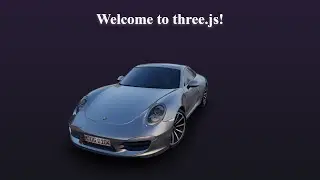 Как добавить 3D модель на сайт. React + Three.js