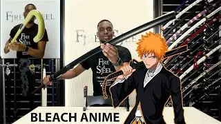 Unboxing BLEACH SWORDS For Tensa Zangetsu + Kisuke Urahara's Cane 