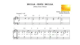 BRILLA JESUS BRILLA (Shine Jesus Shine)Piano Nivel Básico