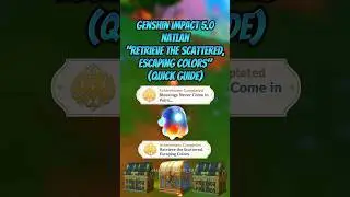 Natlan Hidden Area Puzzle (QuickGuide) #genshinimpact #genshinimpact #natlan #genshinguide