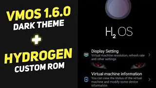 VMOS Pro V1.6.0  Root Dark Theme +  Vmos Pro Custom ROM