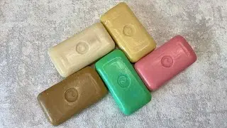 Сухое мыло фабрики «ЕЖК» / Dry soap cutting/ ASMR