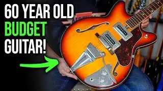 Blues On A 60 Year Old Guitar (Teisco Semi-Hollow Body)