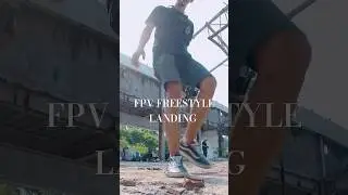 No matter how strong it was, try to soft landing at Bando 🙄 #fpvfreestyle #bandofpv #fpvdrone #dji