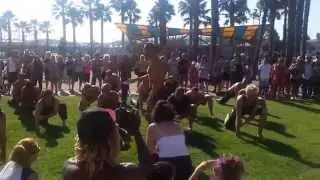 HAKA at Original Muscle Beach
