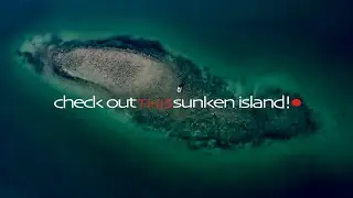 Check out this sunken island! SEA FROGS UNDERWATER HOUSING.