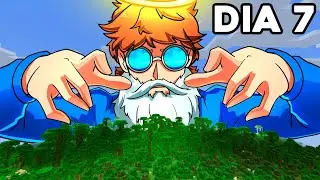 PASSEI 100 DIAS sendo um DEUS no MINECRAFT - O FILME