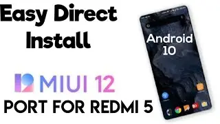 Miui 12 install in Redmi 5 ROSY | Redmi MIUI 12 Android 10 Features | EASY INSTALLATION | MIUI 12