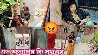 এত অত্যাচার কি সহ্য হয় 😡 | daily life vlogs #sanatdashamivlog