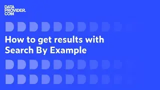 Jorn talks Search By Example