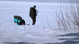 Ползком и кувырком))))