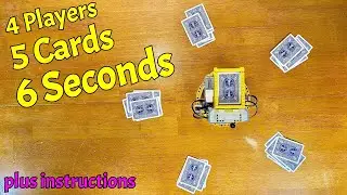 Fast Automatic Card Dealer using LEGO