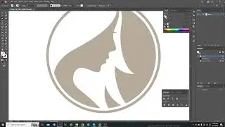 Short video of logo conversion into a vector format. 