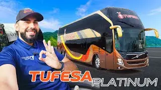 Viaja a Mazatlán DE LUJO con TUFESA Platinum Volvo 9800 DD | Review #121 Tepic a Mazatlán