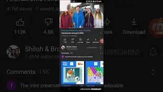 GoldAndrew123 Unleashed reacts to more among us shiloh and bros (special part 2/4)