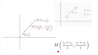 How to find the Coordinates of the Mid-Point of a Line Segment