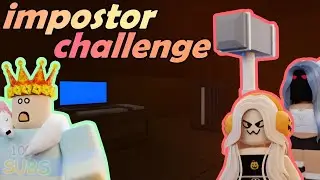 IMPOSTOR CHALLENGE in Flee the Facility with Channel Members!!! 🎉