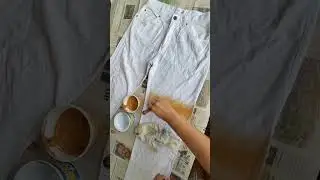 DIY Fiz a calça mais desejo do meu Pinterest!!! Com peça de brechó (pt 1)