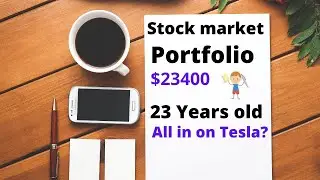 💸 Stock Market Portfolio $ 23400 | 23 Years old 💸