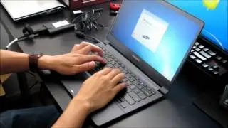Samsung Series 9 notebook - Unboxing and First Boot