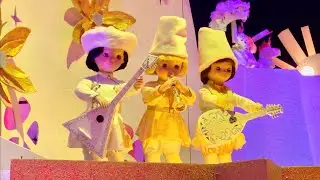 “it’s a small world” Extended Finale dolls footage Disneyland