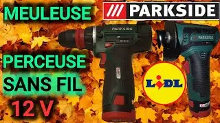 🇨🇵 PARKSIDE LIDL Perceuse Visseuse, Meuleuse sans Fil 12 V Máy khoan , máy mài không dây .