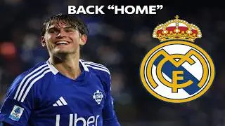 Nico Paz - Skills, Goals, Assists & Passes | “Back Home”… Welcome to Real Madrid | #nicopaz