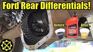 Ford F150 9.75 Rear Diff Fluid Change - full walk through!