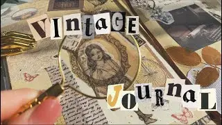 ASMR || Scrapbooking in my diary | no music | no talking