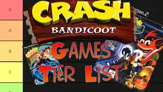 EVERY Crash Bandicoot Games Tier List (even mobile games)