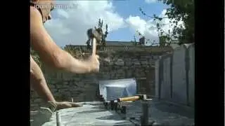 Лодка из гранита! Невероятно, каменная лодка плавает